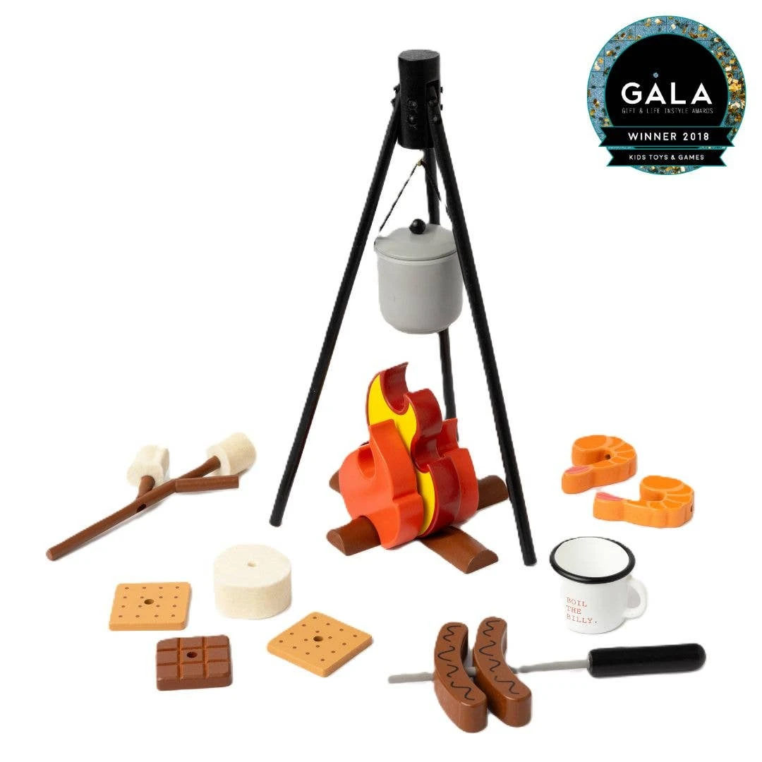 Wooden Camp Fire Set - Image 2