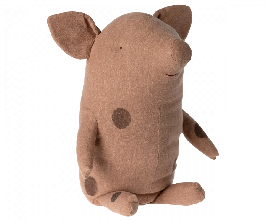 Maileg Truffle Pig, Large - Vintage Rose - Image 2