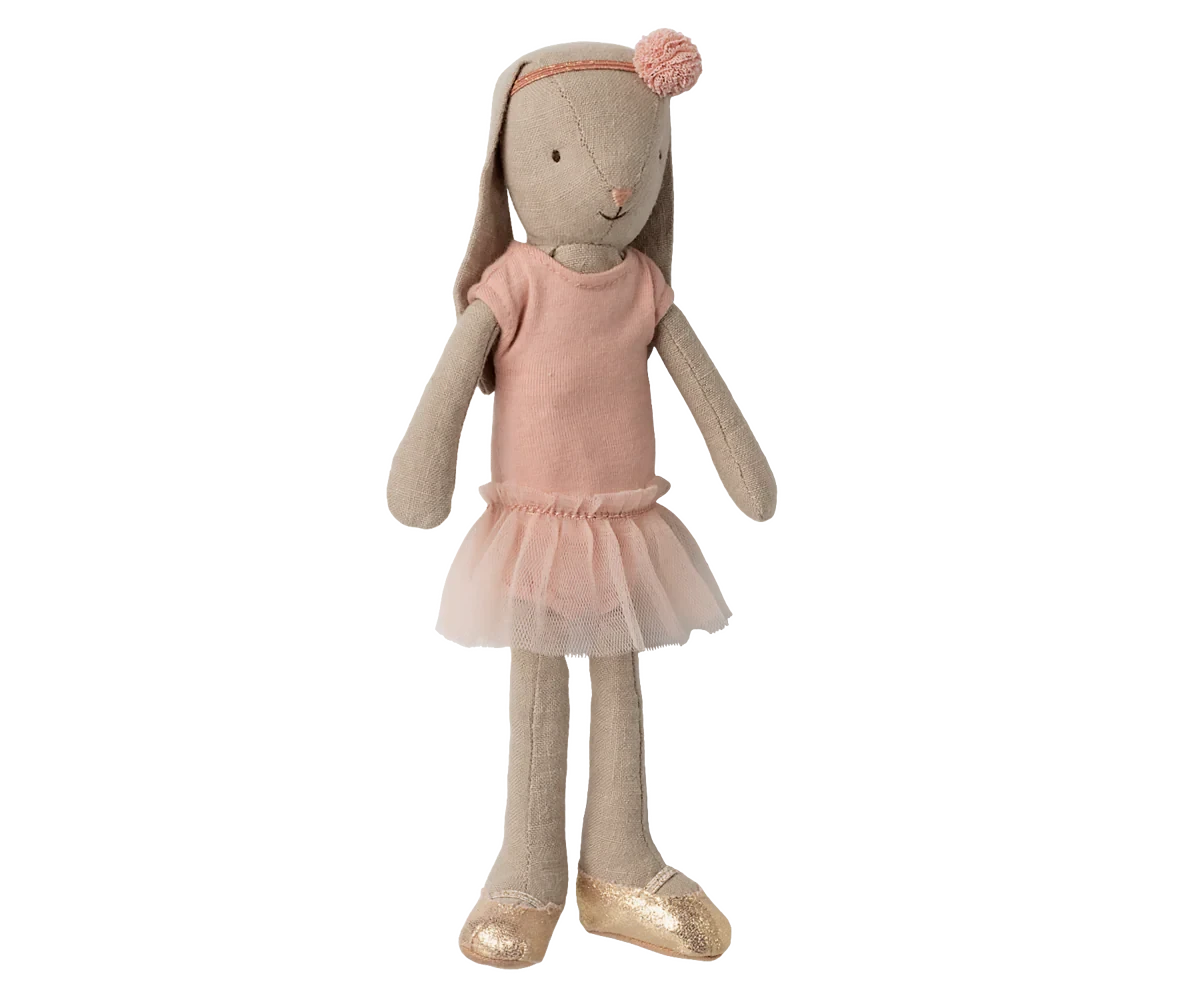 Maileg Bunny, Size 2 - Classic - Ballet Suit And Skirt - Rose - Image 3
