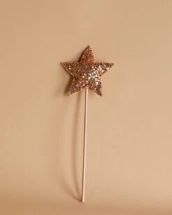 Magic Wand - Pink Sequin Star