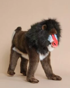 Hansa Mandrill Monkey Stuffed Animal