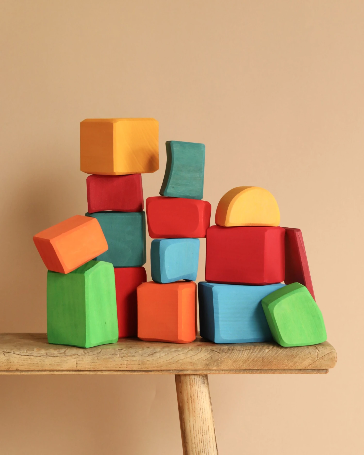 Grimm's Colored Waldorf Blocks