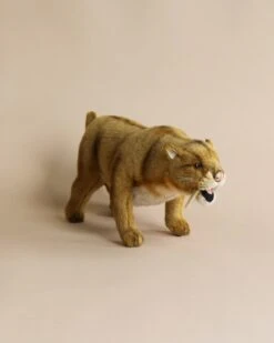 Hansa Saber Tooth Tiger Stuffed Animal