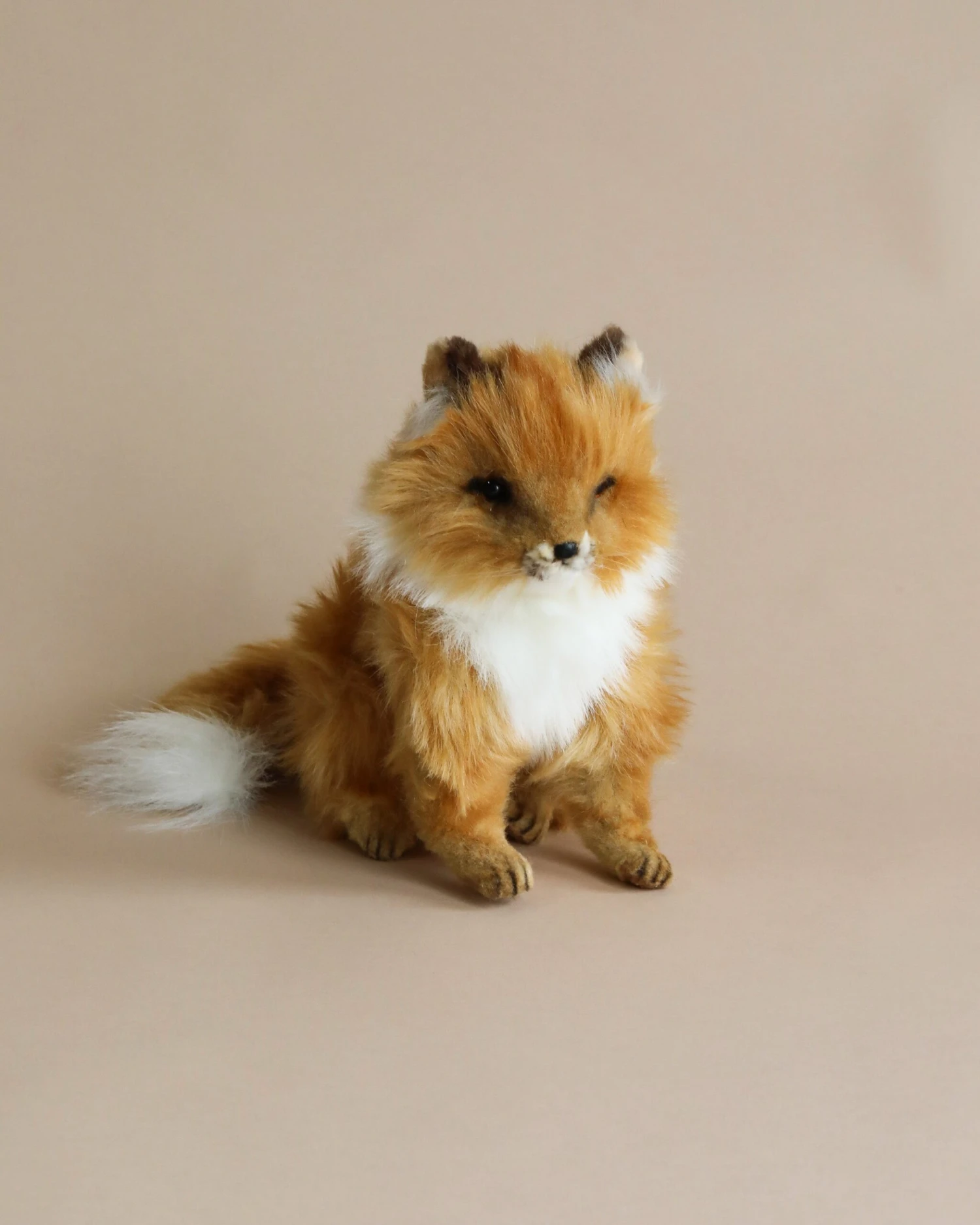 Hansa Sitting Fox Stuffed Animal