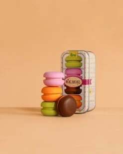 Erzi Macarons In A Tin Pretend Food