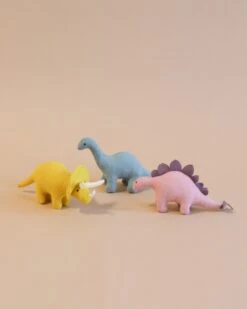 Olli Ella Holdie Folk Felt Dinosaurs