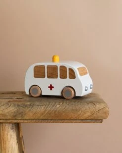 Maileg Pull-Back Wooden Ambulance