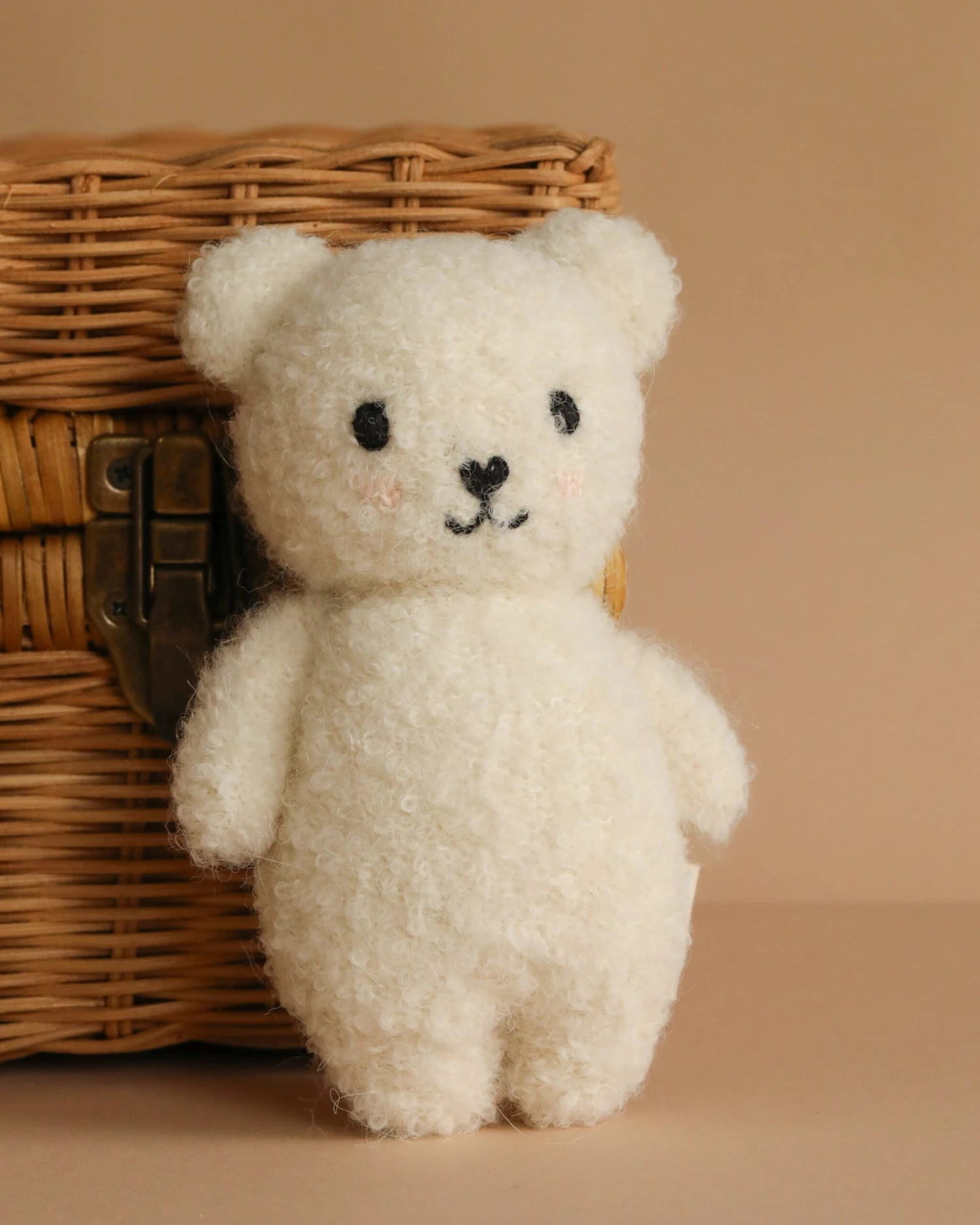 Cuddle + Kind Baby Bouclé Bear - Ivory