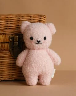 Cuddle + Kind Baby Bouclé Bear - Strawberry