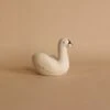 Handmade Tiny Wooden Swan