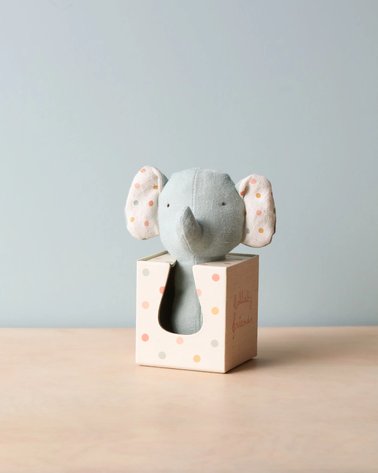 Maileg Lullaby Friend Rattles, Elephant - Image 5