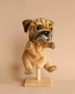 Hansa Pug Dog Puppet