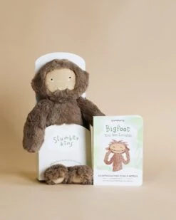 Slumberkins Bigfoot Kin + Lesson Book - Self Esteem