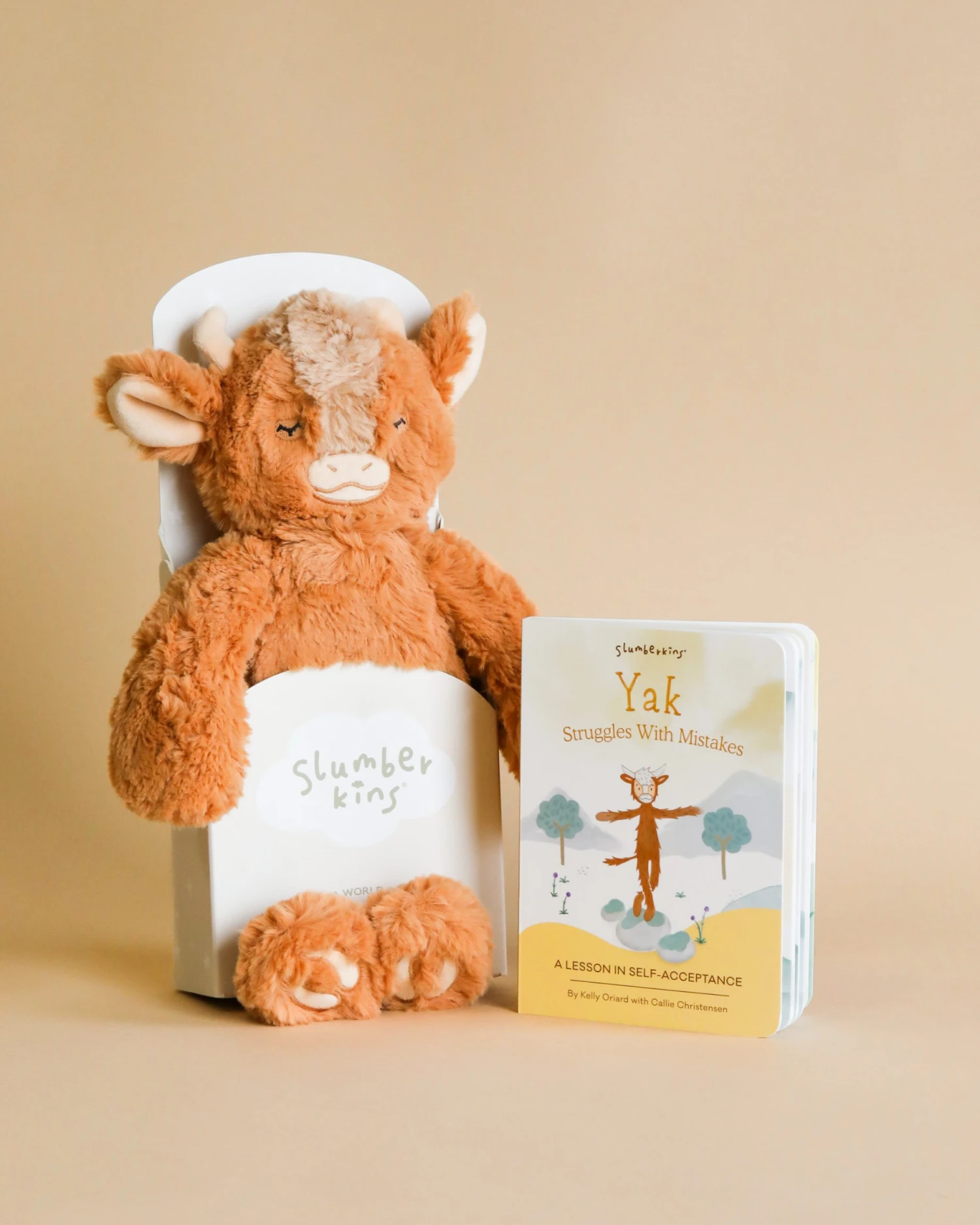Slumberkins Yak Kin + Lesson Book - Self Acceptance