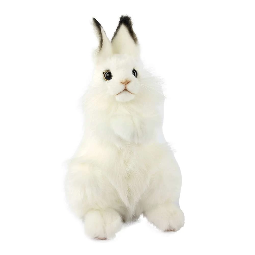 Hansa White Bunny Stuffed Animal - Image 3