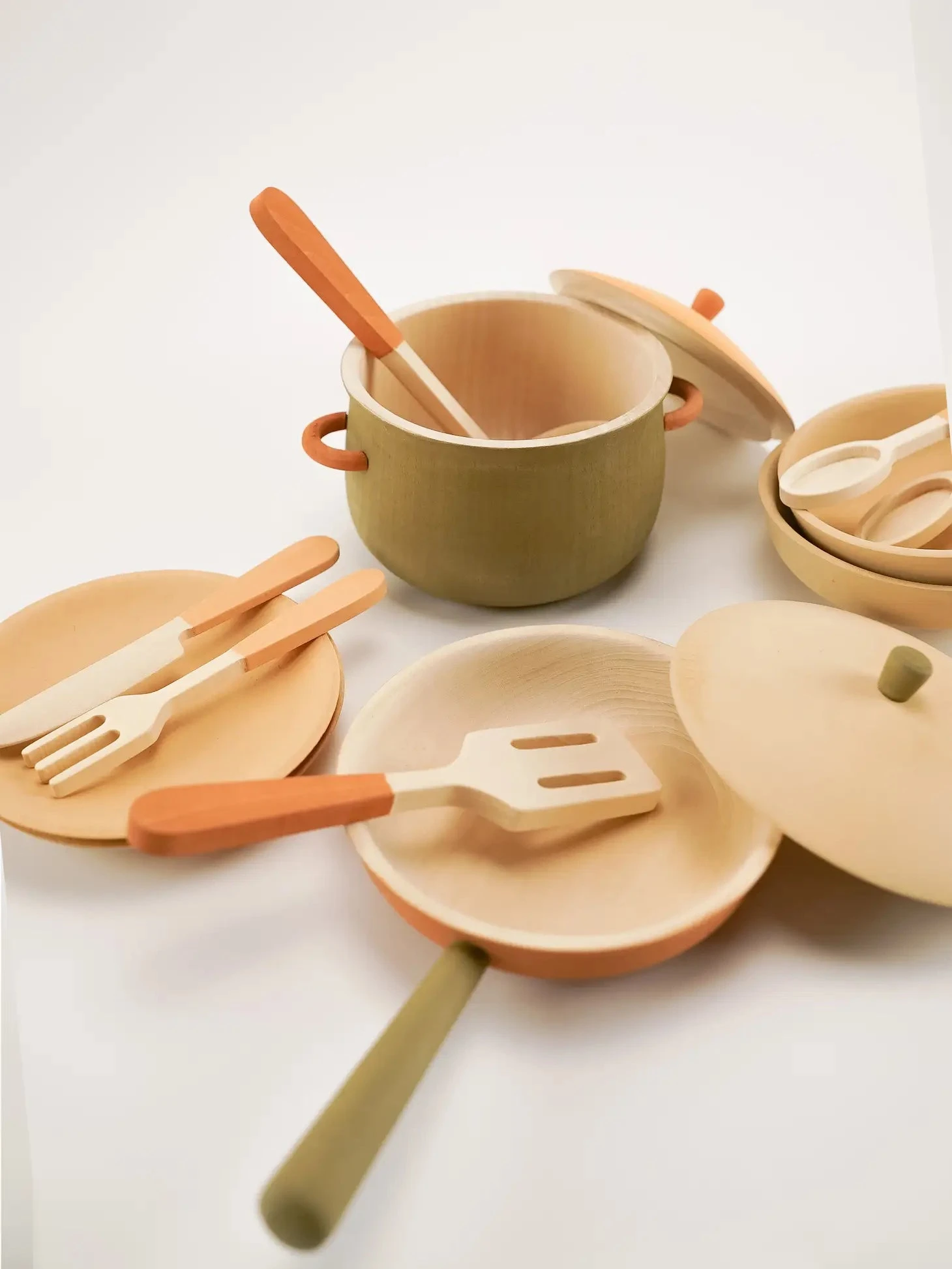Handmade Wooden Kitchen Essentials - Herbal - Image 6