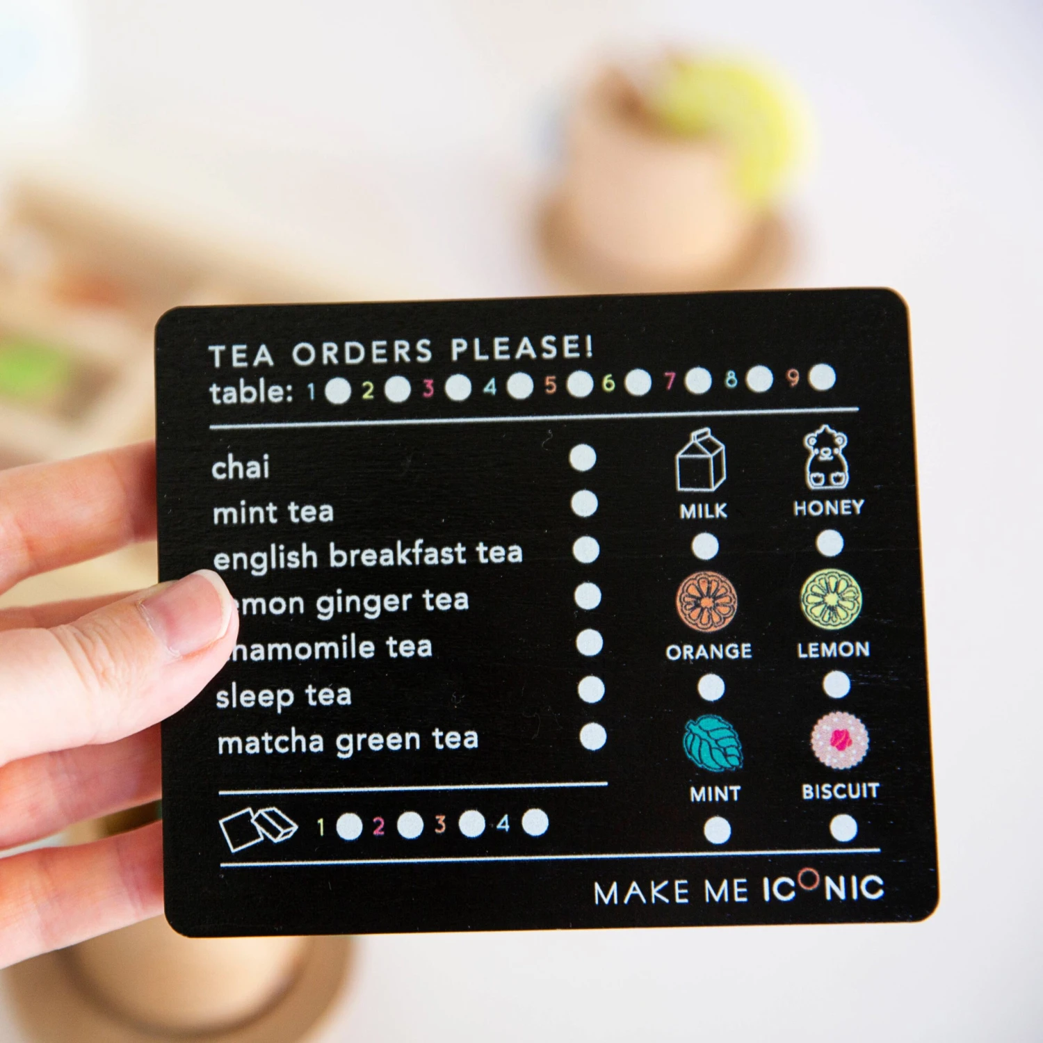 Wooden Tea Set - Extended - Image 16