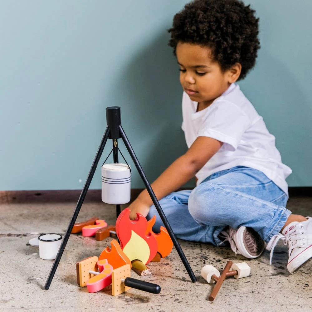 Wooden Camp Fire Set - Image 5