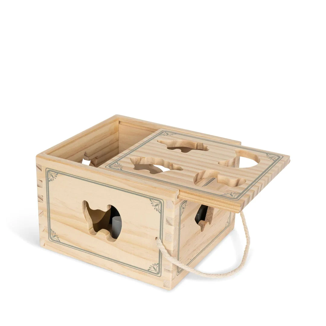 Konges Sløjd Wooden Dinosaur Shape Sorter - Image 8