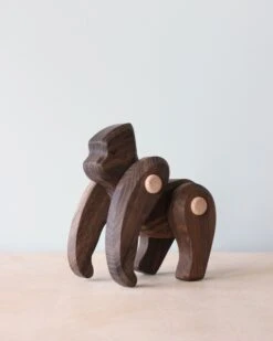 Handmade Wooden Gorilla
