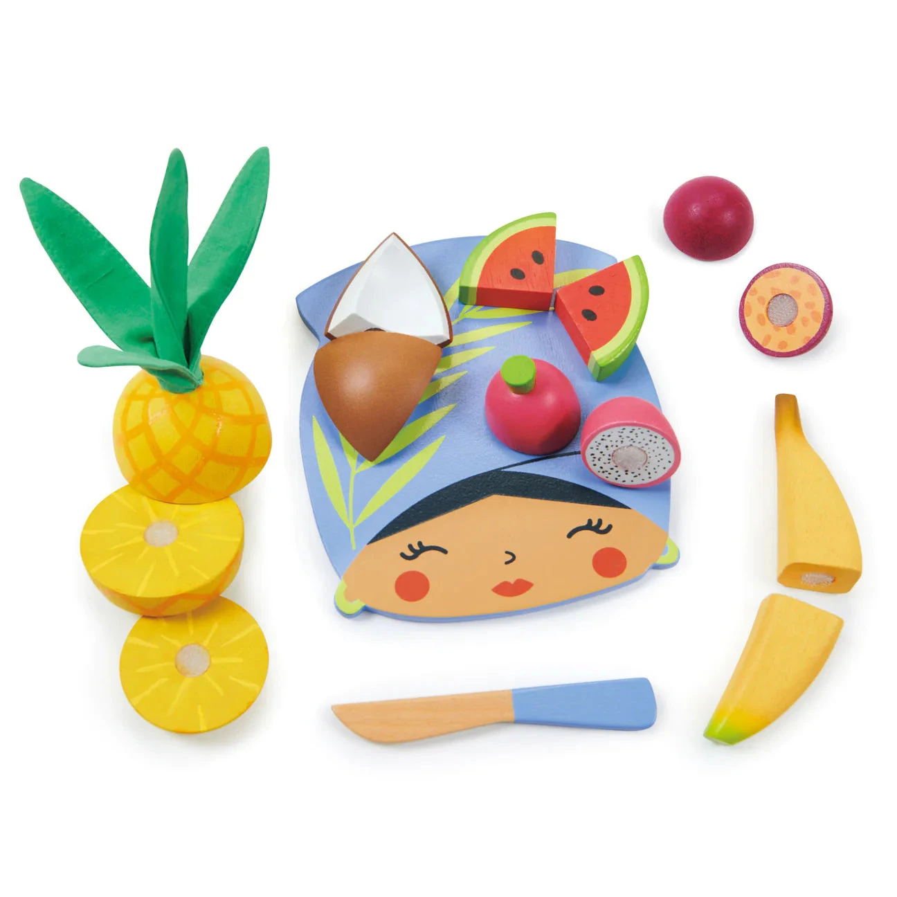 Tender Leaf Toys Tropical Fruit Chopping Board - Image 3