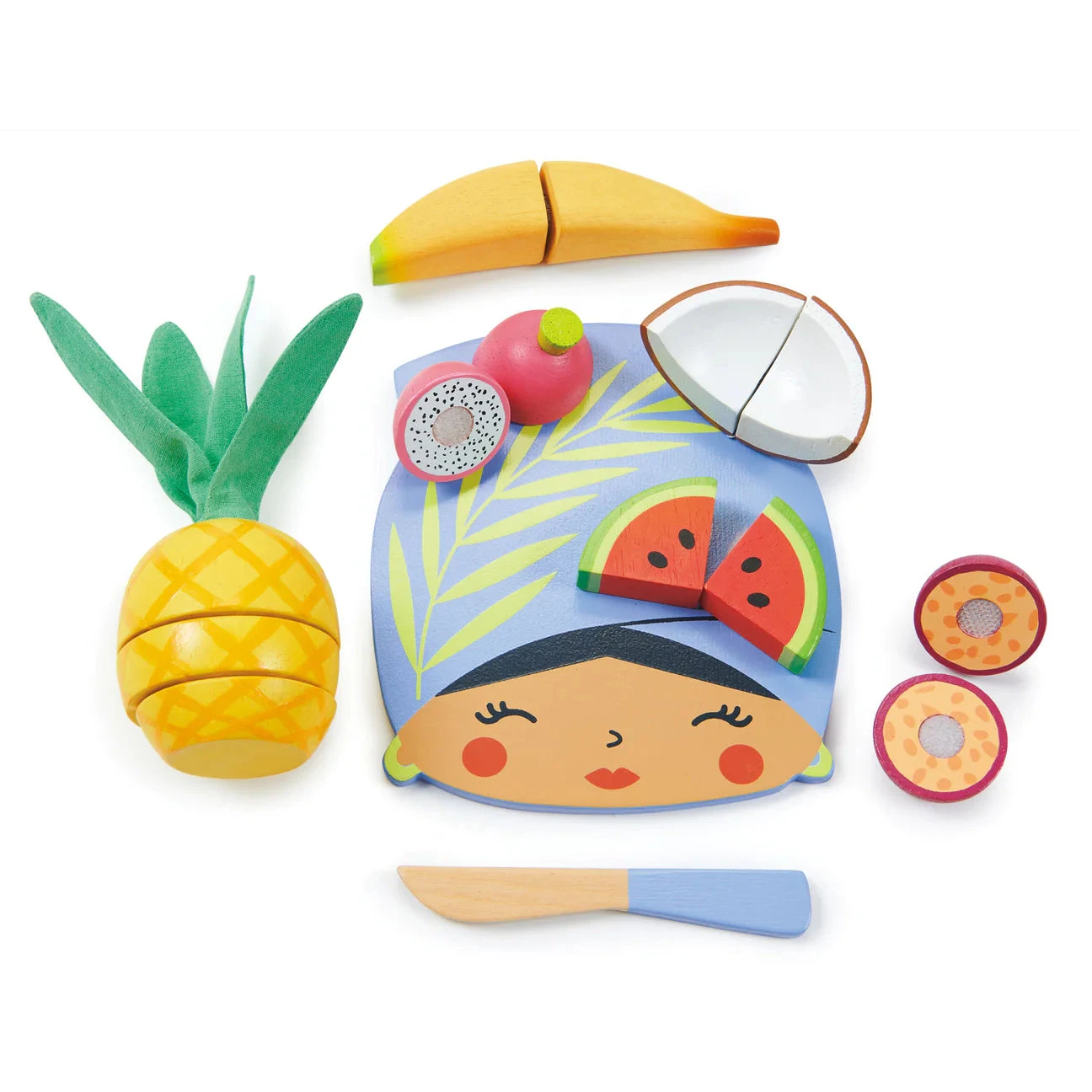 Tender Leaf Toys Tropical Fruit Chopping Board - Image 2