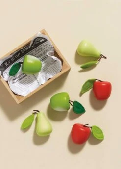 Orchard Fruits Wooden Market Crate