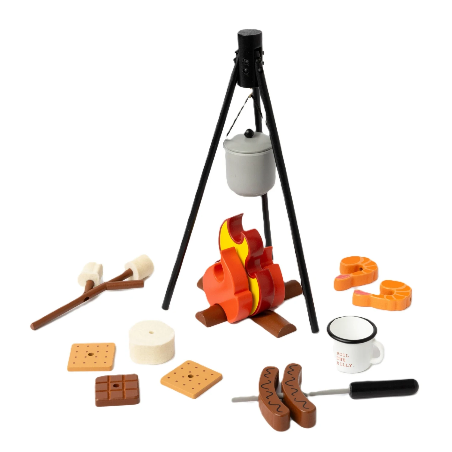 Wooden Camp Fire Set - Image 15