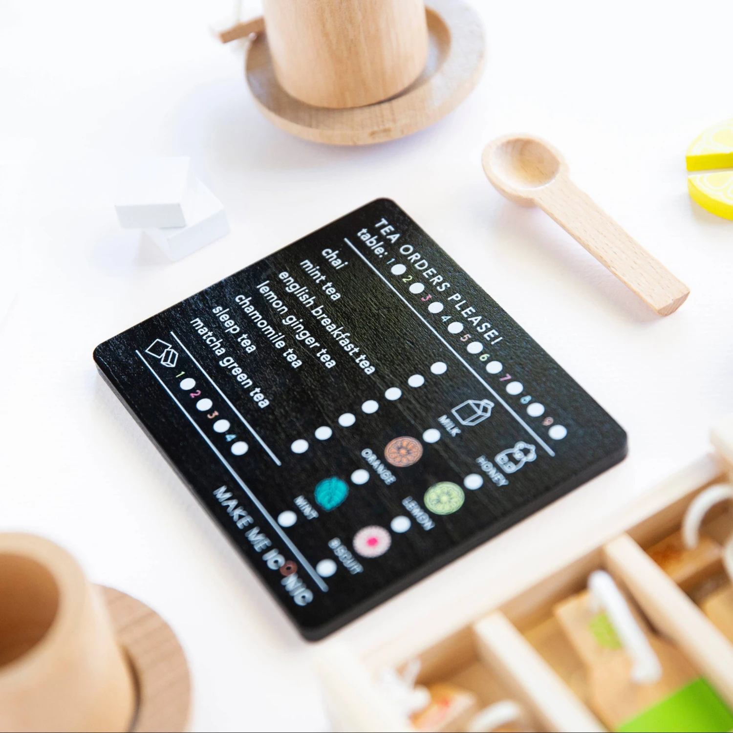 Wooden Tea Set - Extended - Image 14