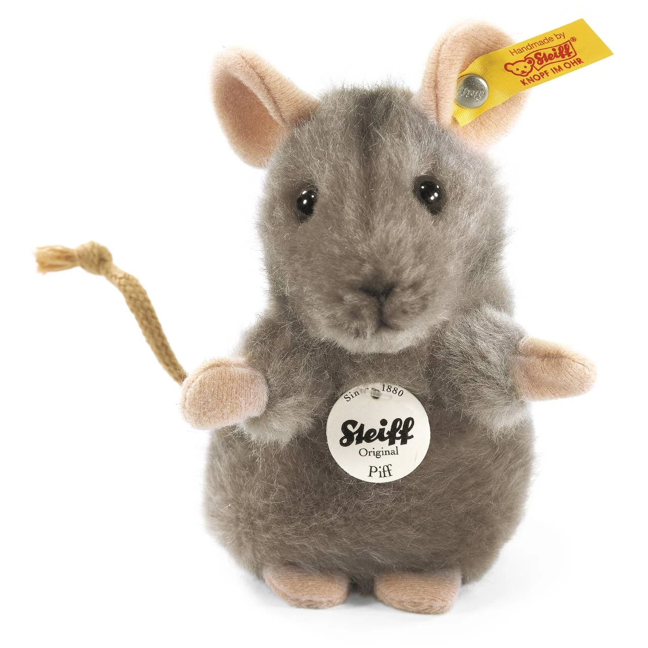 Steiff Piff Mouse Plush Toy, 4 Inches - Image 2