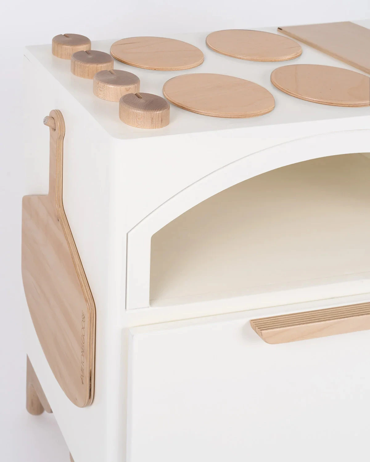 Milton & Goose Play Kitchen With Pizza Oven - Made In USA - Image 3